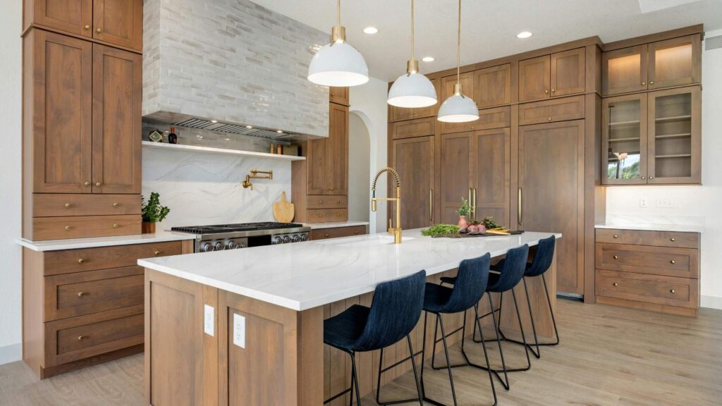 Wooden Furniture in Kitchen